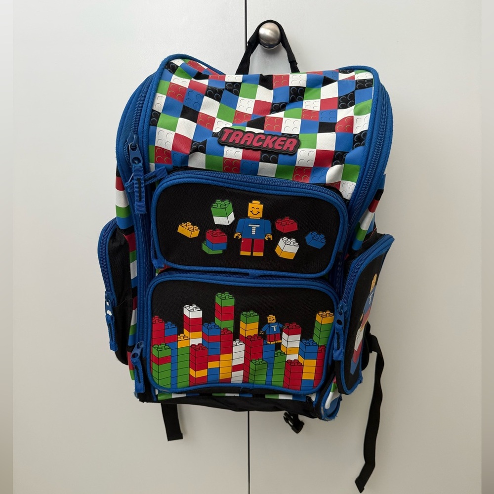 Kids Backpack with Colourful Lego